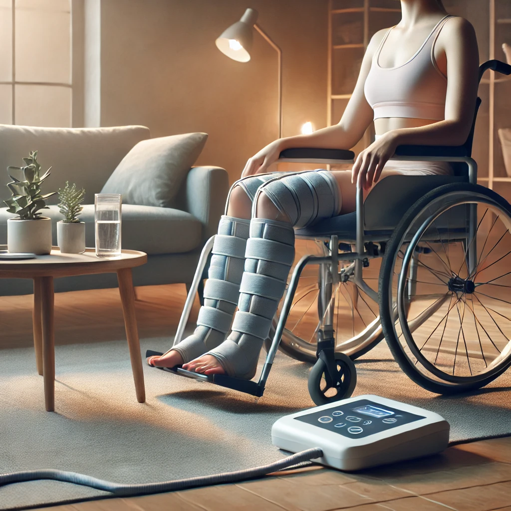 presoterapia en casa para personas con minusvalia