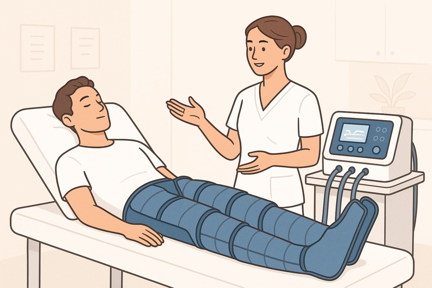 Presoterapia en clínicas: cómo es una sesión, qué evaluación previa deben hacerte y en qué fijarte antes de reservar