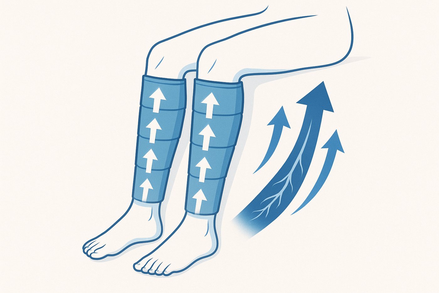 Presoterapia y circulación: cómo puede ayudar al retorno venoso, cuándo tiene sentido y qué resultados esperar